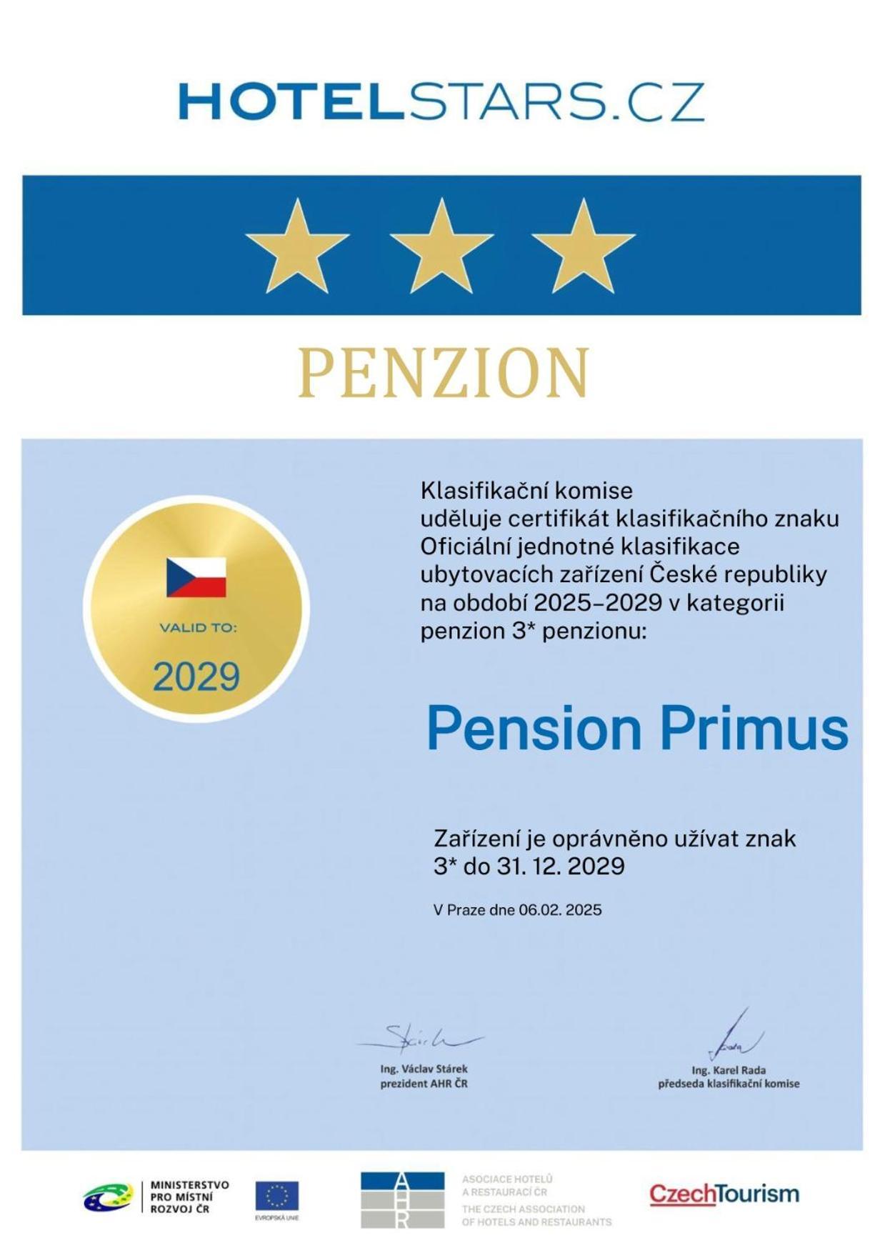 Pension Primus Beroun  Exterior photo